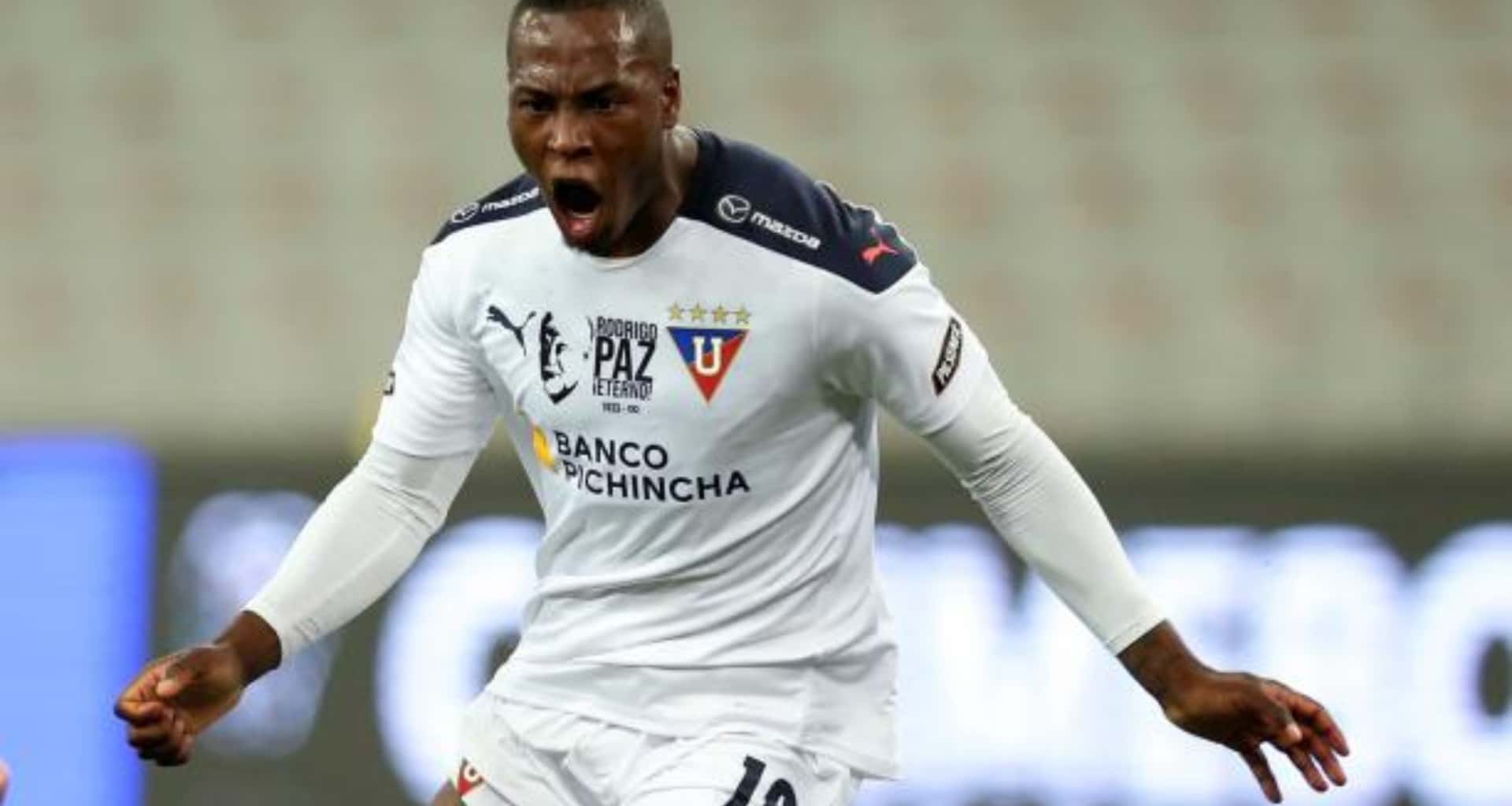 Jhojan Julio tuvo un primer tiempo impecable con Liga de Quito, en la victoria parcial sobre Independiente del Valle