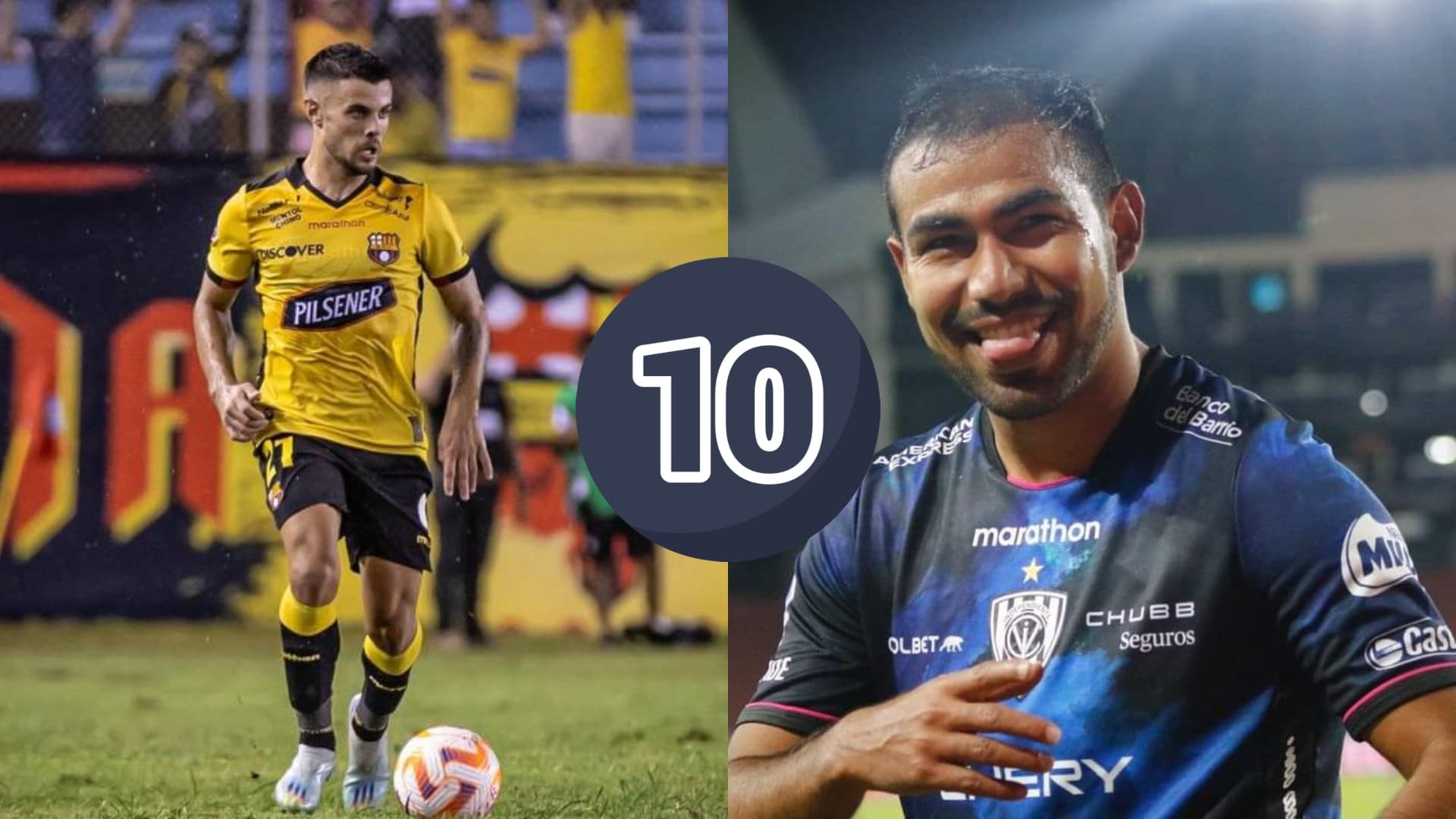 Joaquín Valiente-Junior Sornoza-Barcelona SC / Foto: API