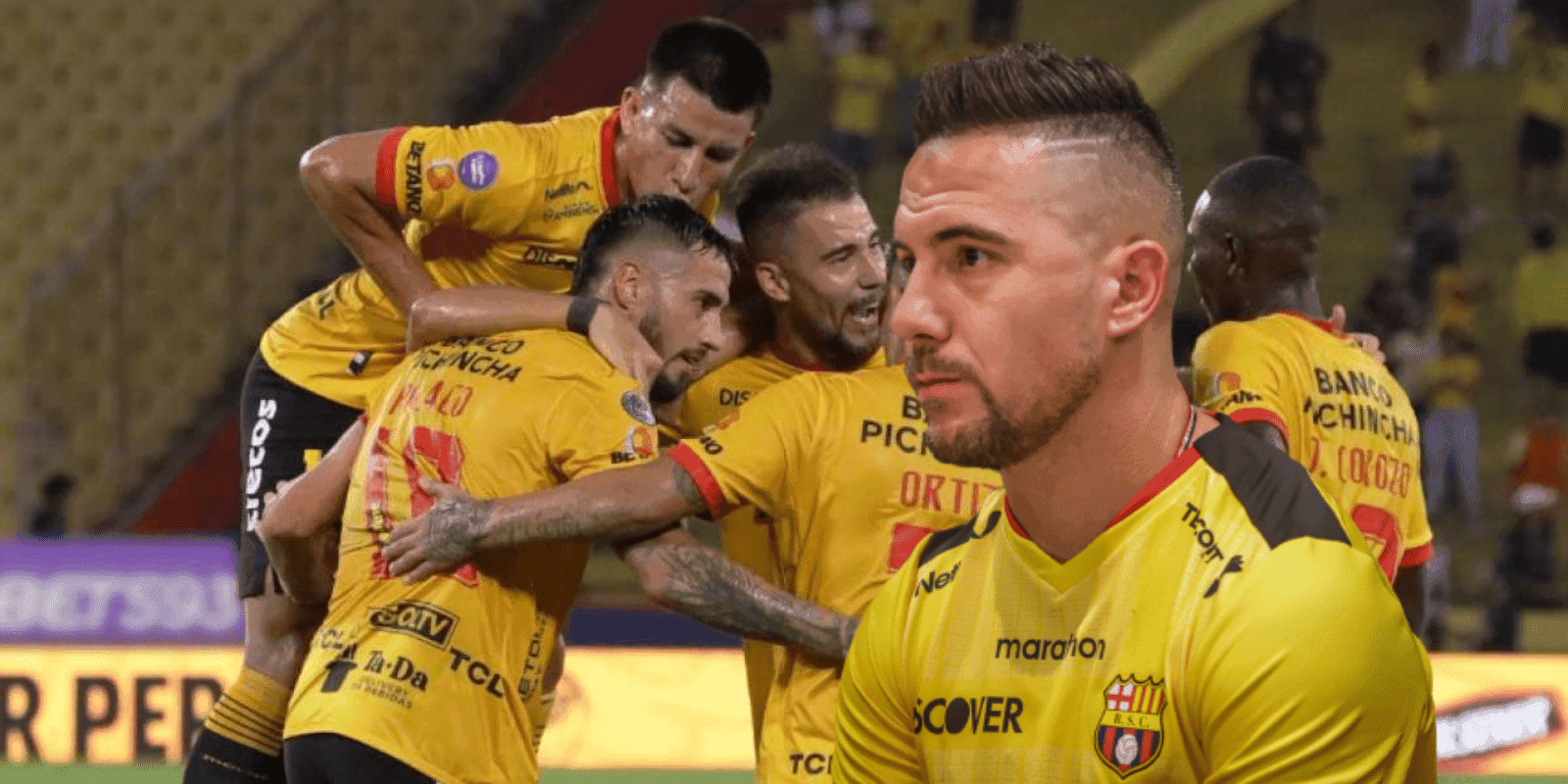 Jonatan Bauman ha sido de los más criticados en Barcelona SC