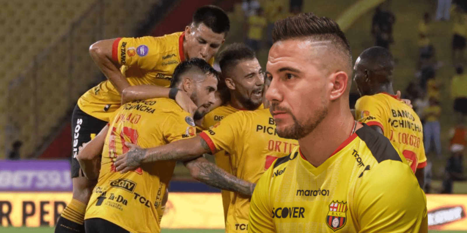 Jonatan Bauman ha sido de los más criticados en Barcelona SC