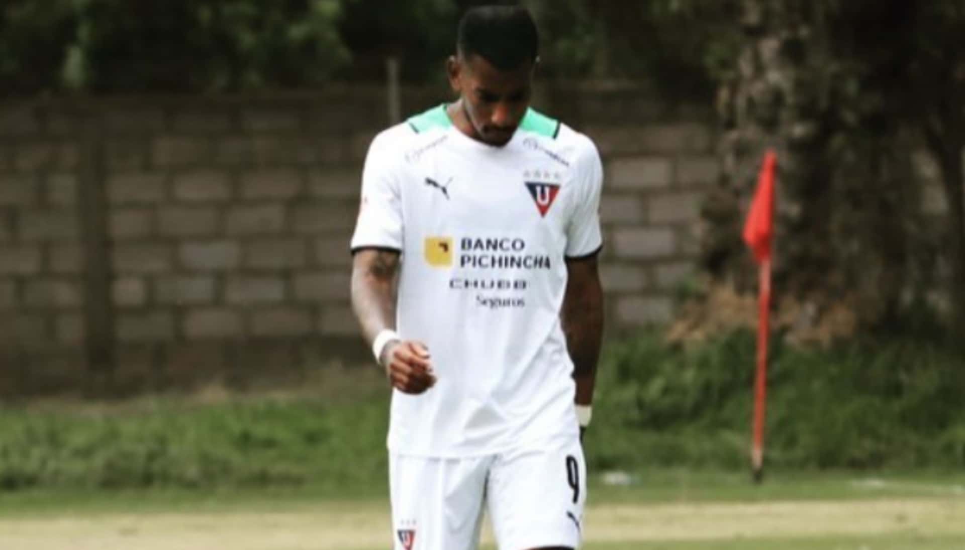 Jordan Gaspar no será tomado en cuenta por LDU para la siguiente etapa y subió una foto reveladora en Instagram
