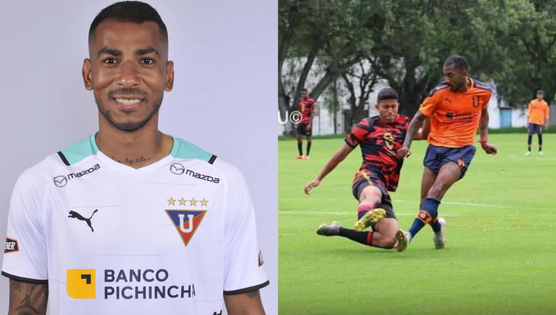 Jordan Gaspar no tuvo oportunidades en Liga de Quito y hay un equipo dispuesto a abrirle las puertas