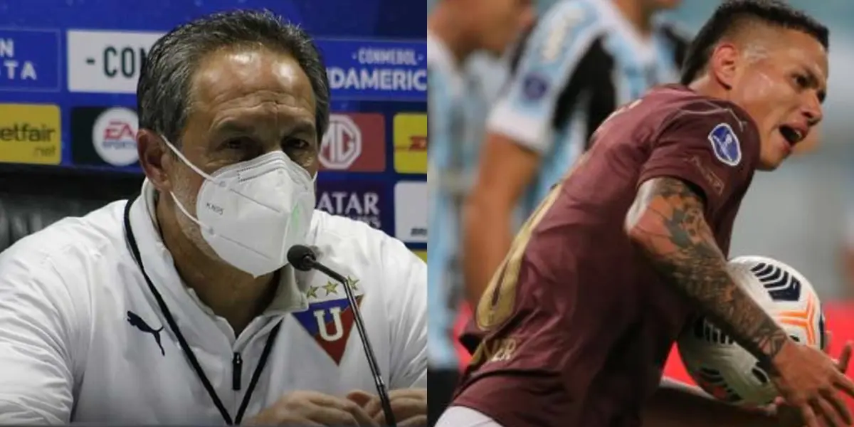Jordy Alcívar ya no es tomado en cuenta por Pablo Marini en Liga de Quito porque está probando con los jugadores a los que considerará armar su línea media. Por ello el joven ecuatoriano reaccionó
