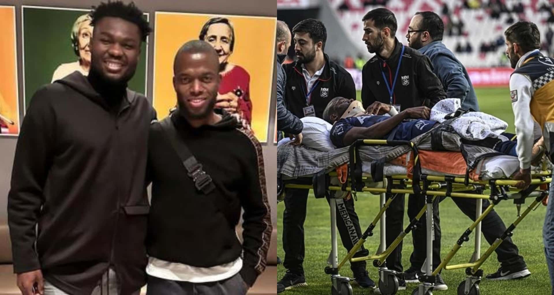 Jordy Caicedo presenció cómo a Enner Valencia se lo llevaba la ambulancia