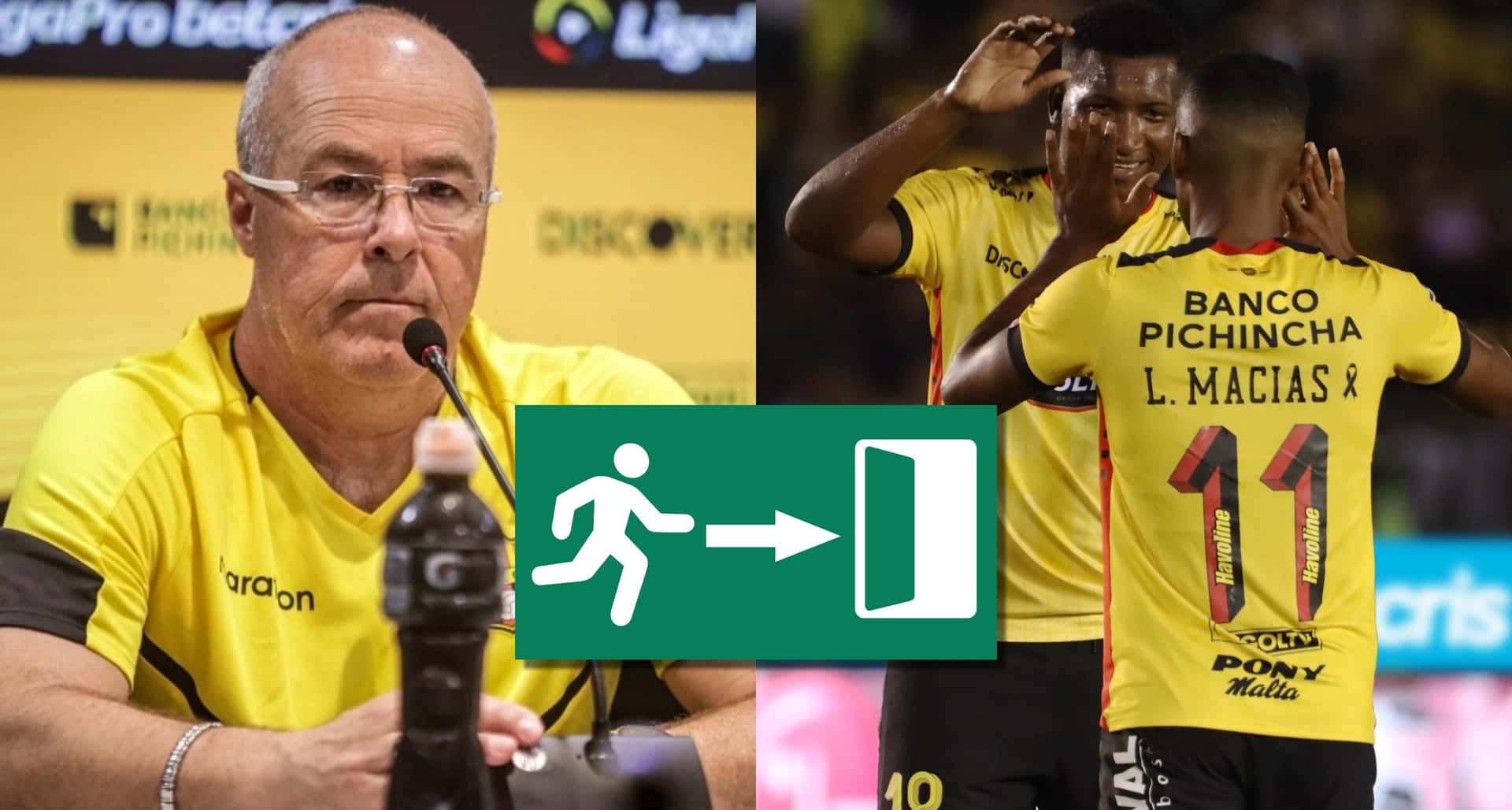 Jorge Célico consiguió un funcionamiento importante ante Mushuc Runa y empieza a acoplarse pero en Barcelona SC piensan en la venta de jugadores