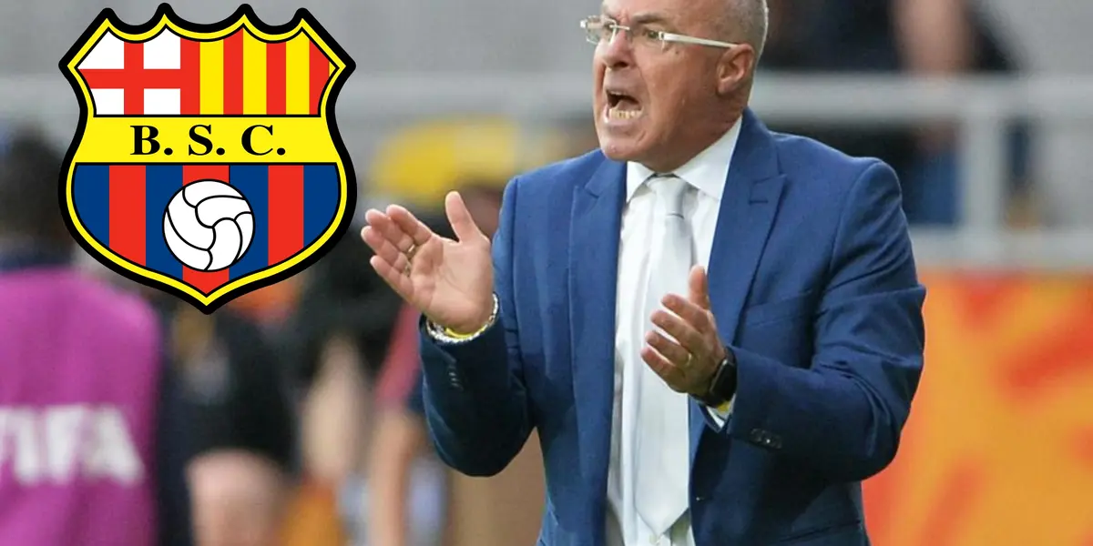 Jorge Célico conversó con la prensa previo al partido entre Barcelona SC y América MG