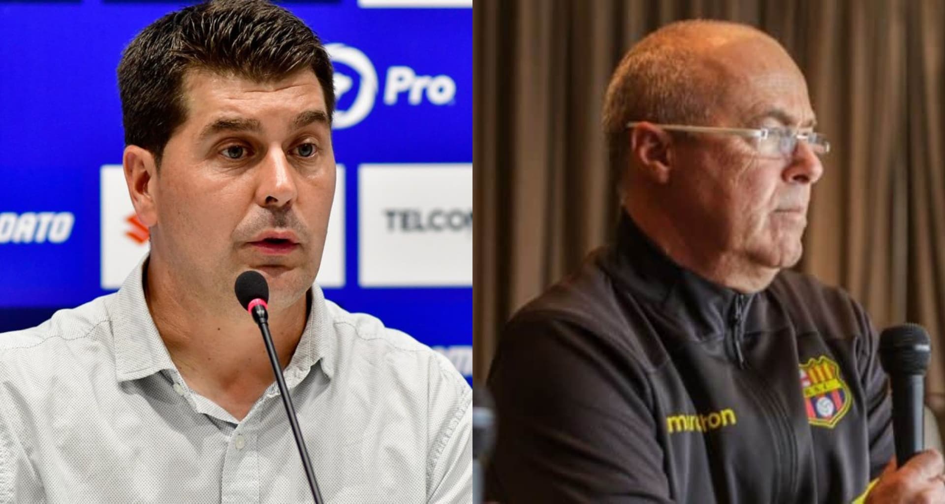 Jorge Célico habló de líderes negativos en Barcelona SC y se habla de una trinca, mientras que esto pasa en la interna de Emelec con Rescalvo