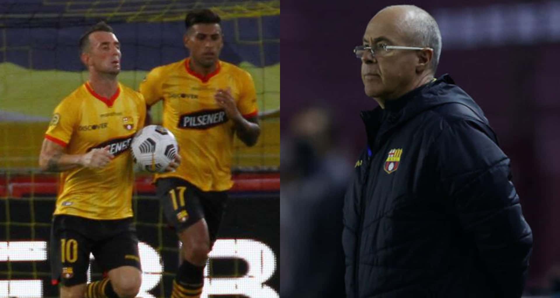 Jorge Célico se fue y ahora con Fabián Bustos es uno de los mimados Damián Díaz en Barcelona SC. Esto hace el Kitu dentro del campo de juego