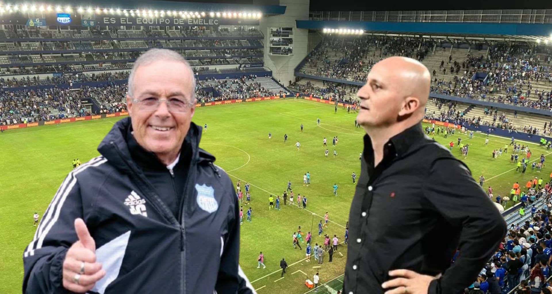 Jorge Célico y Pablo Repetto / Foto de: El Futbolero Ecuador