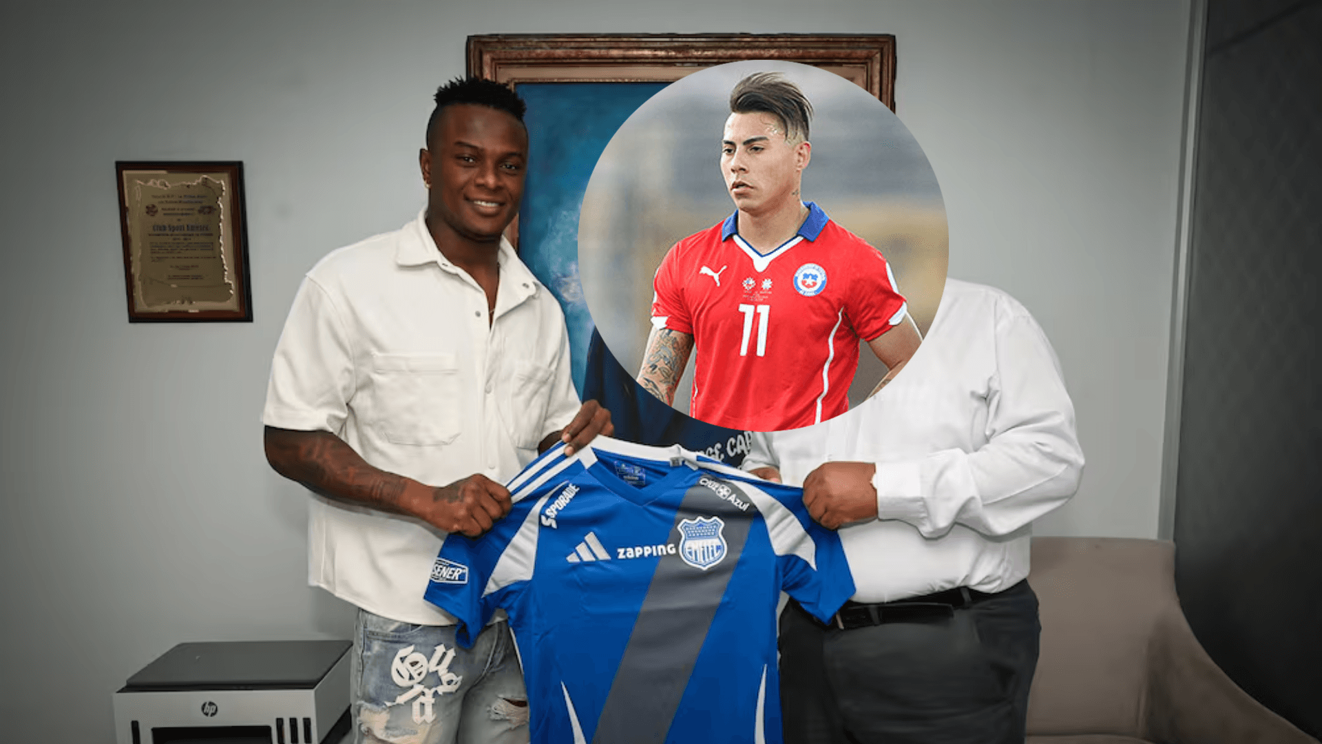 José Angulo-Emelec / Foto: Emelec