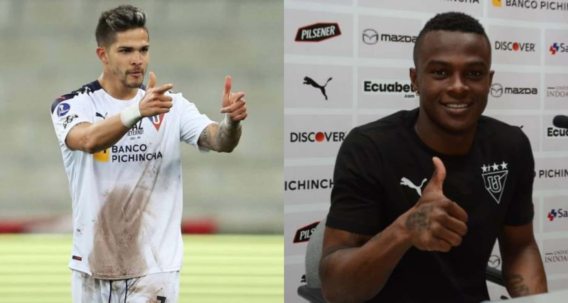 José Angulo es a quien contrataron como delantero de Liga de Quito pero los hinchas ahora piden a Luis Amarilla