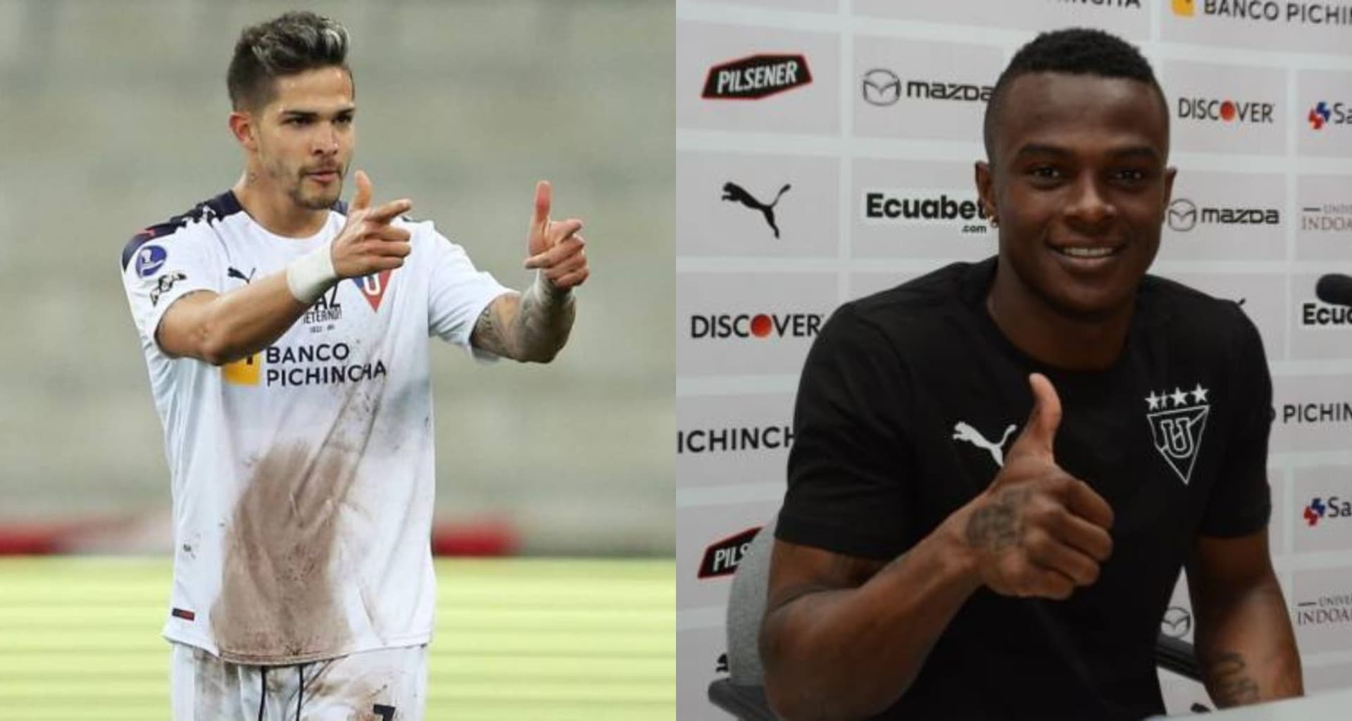 José Angulo es a quien contrataron como delantero de Liga de Quito pero los hinchas ahora piden a Luis Amarilla