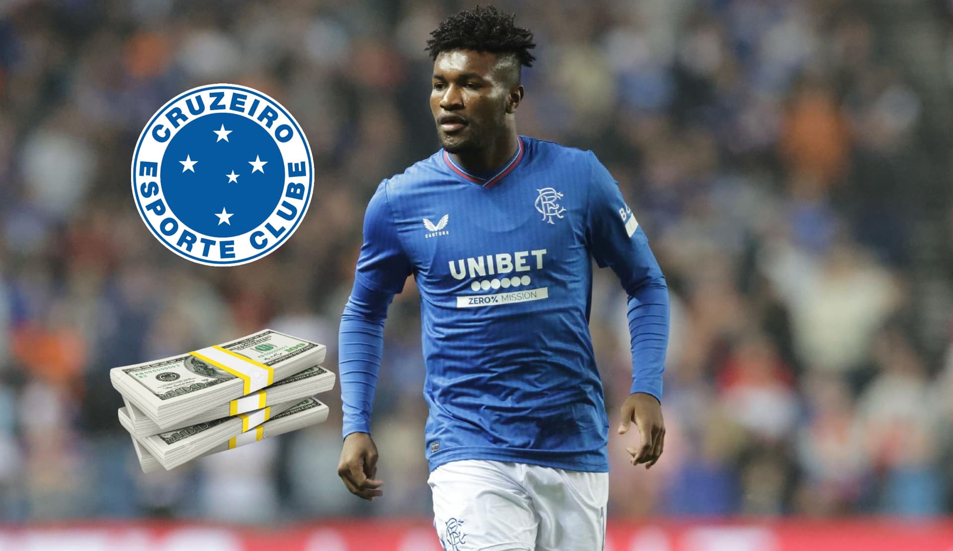 José Cifuentes con la camiseta del Rangers de Escocia. FOTO: Bein Sports