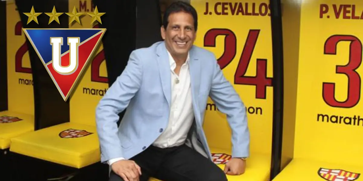 José Francisco Cevallos no ha olvidado a Liga de Quito, donde tuvo una de su etapa más exitosa en Ecuador, a nivel nacional e internacional
