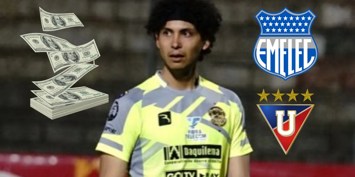 José Gabriel Cevallos sonó para Liga de Quito y Emelec pero finalmente irá a tapar a Guayaquil City donde tendrá protagonismo y titularidad pero sin un salario alto como sería en los grandes