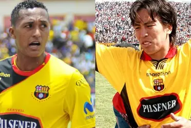 José Luis Perlaza y Luis Chino Gómez dejaron el fútbol hace varias temporadas atrás y hoy tienen nuevos trabajos. Ambos son recordados principalmente por el trabajo que realizaron en Barcelona SC en su mejor etapa