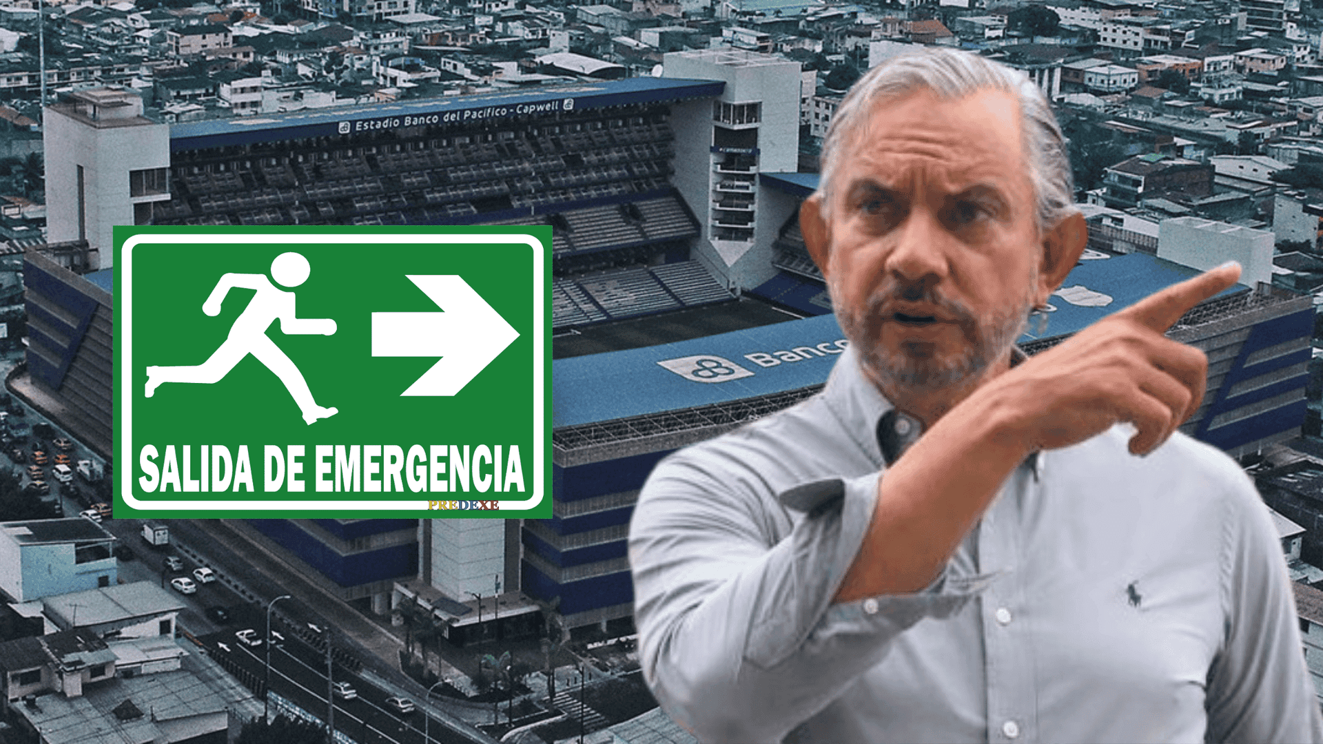 José Pileggi (Foto tomada de: Wikipedia/Emelec/Extintor)