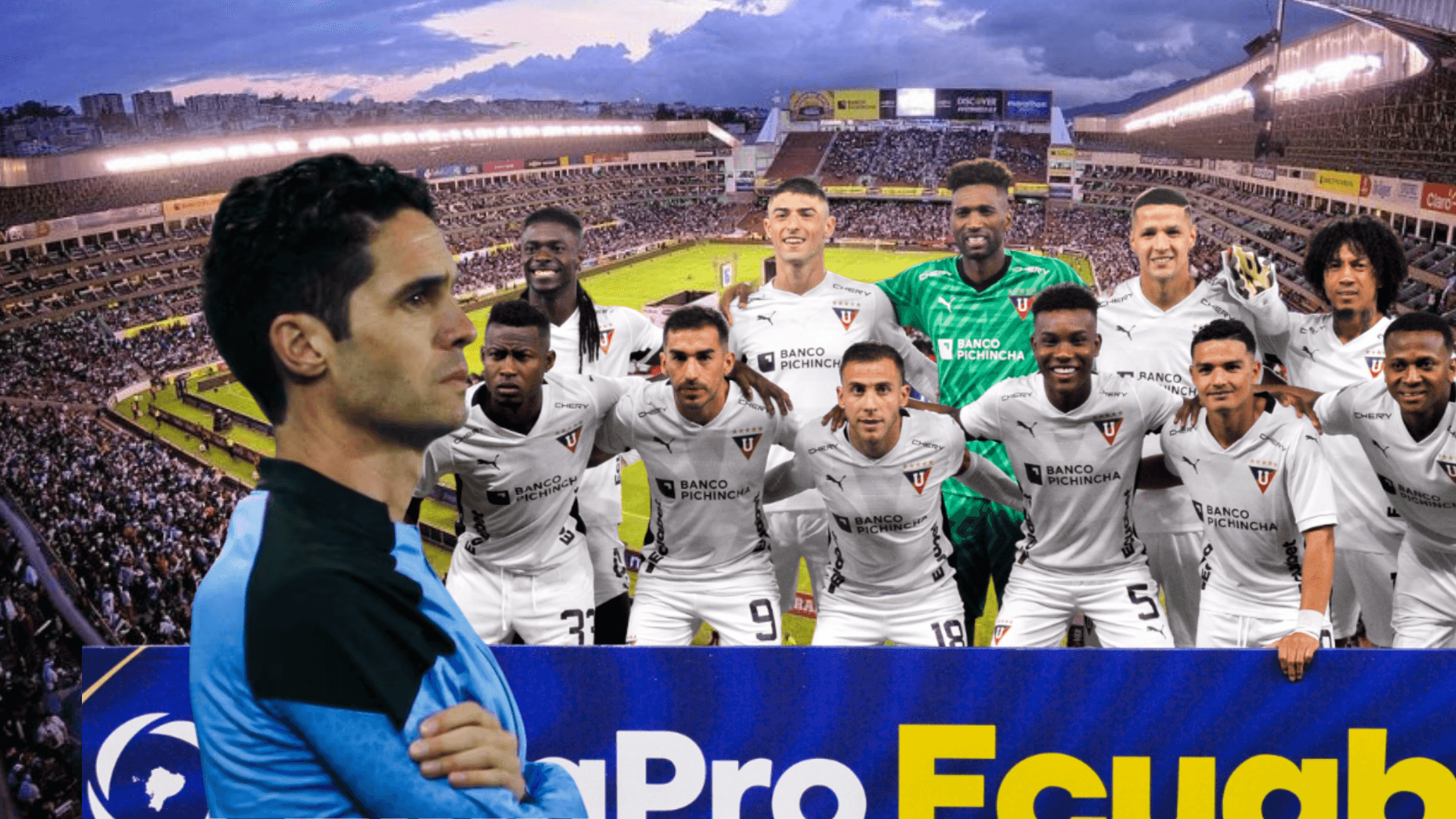 Josep Alcácer preocupado con el 11 estelar de Liga de Quito