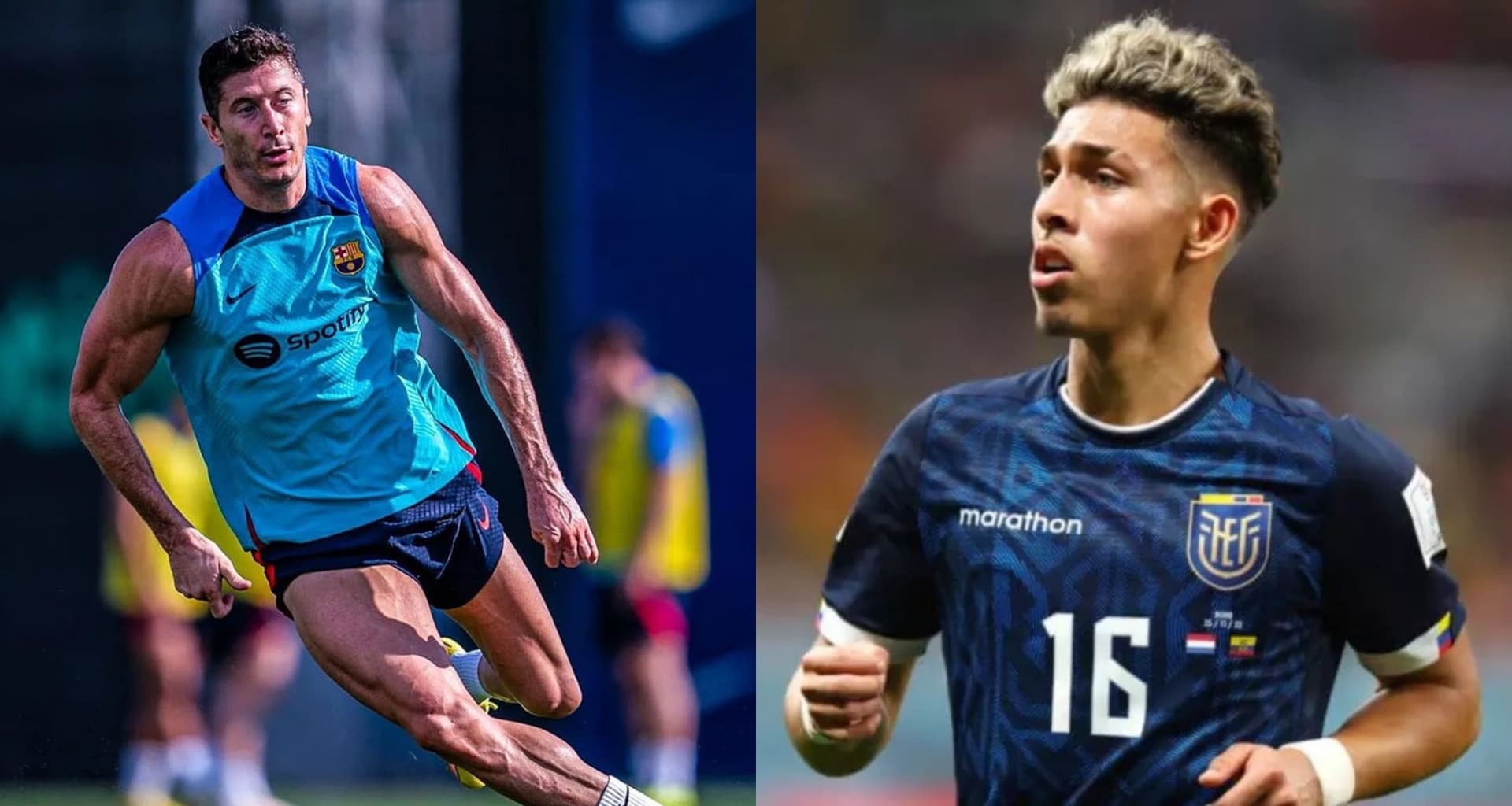Jremy Sarmiento decidió tener una musculatura como la de Lewandowski