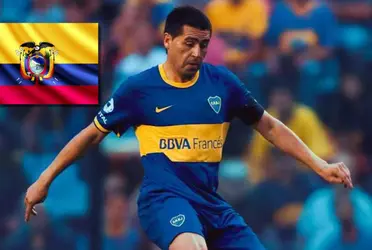 Juan Román Riquelme ha sido de las grandes ídolos de Boca Juniors y en su etapa como jugador profesional, un ecuatoriano se ganó su respeto