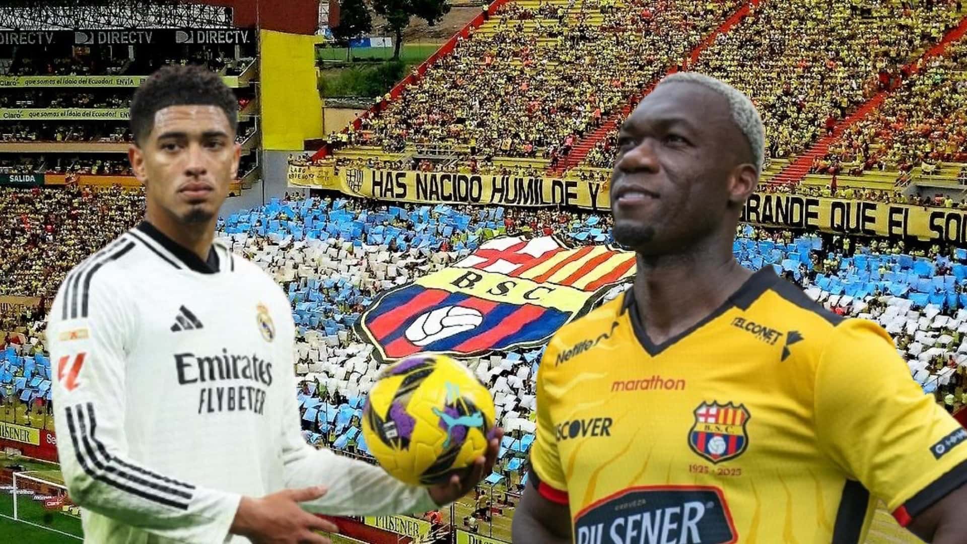 Jude Bellingham y Felipe Caicedo / Foto de: El Futbolero Ecuador