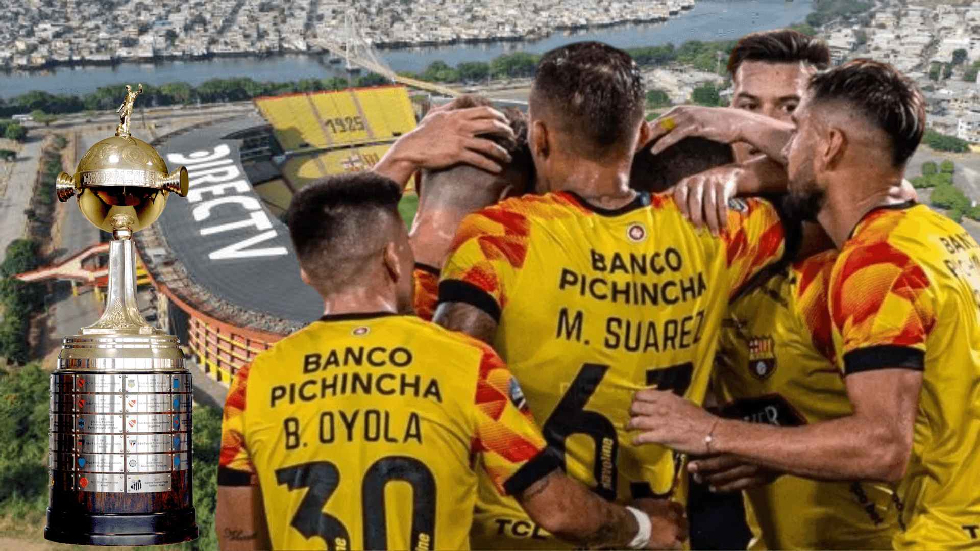 Jugadores de Barcelona SC (Foto tomada de: Barcelona SC/API/Wikipedia)