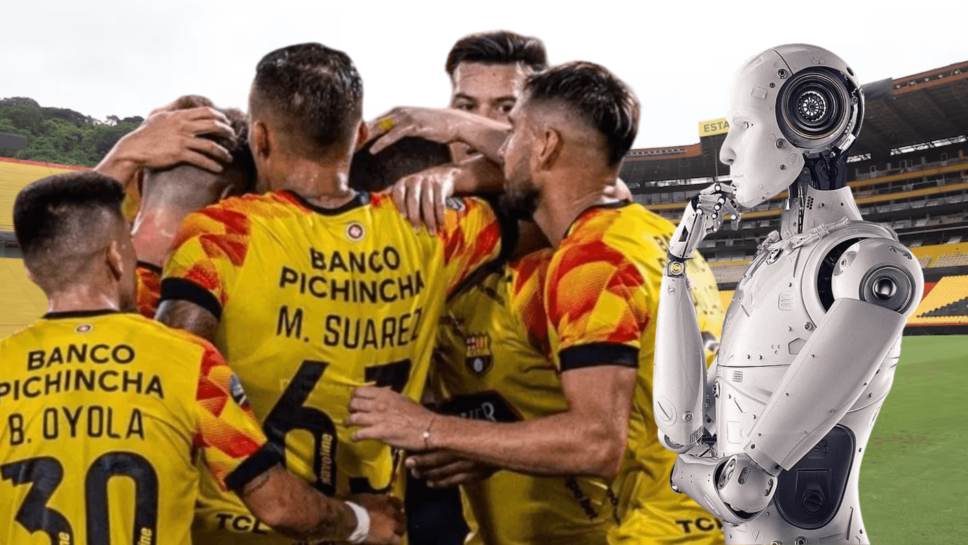 Jugadores de Barcelona SC (Foto tomada de: El Universo/API/Tribuna)