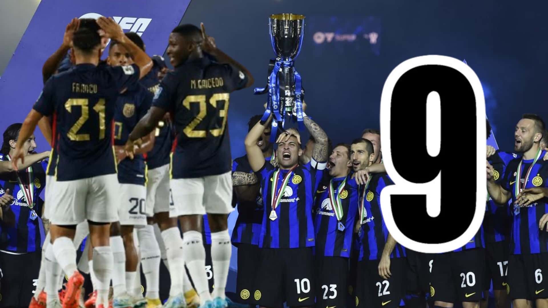 Jugadores de Inter de Milán y de Ecuador (Foto tomada de: Wikipedia/ API)