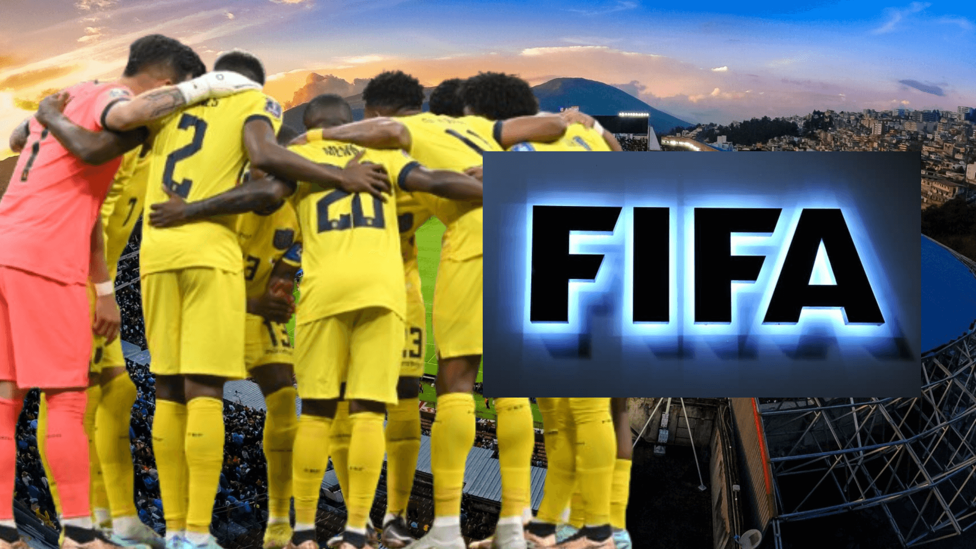 Jugadores de La Tri (Foto tomada de: Liga de Quito/La Tri/FIFA)