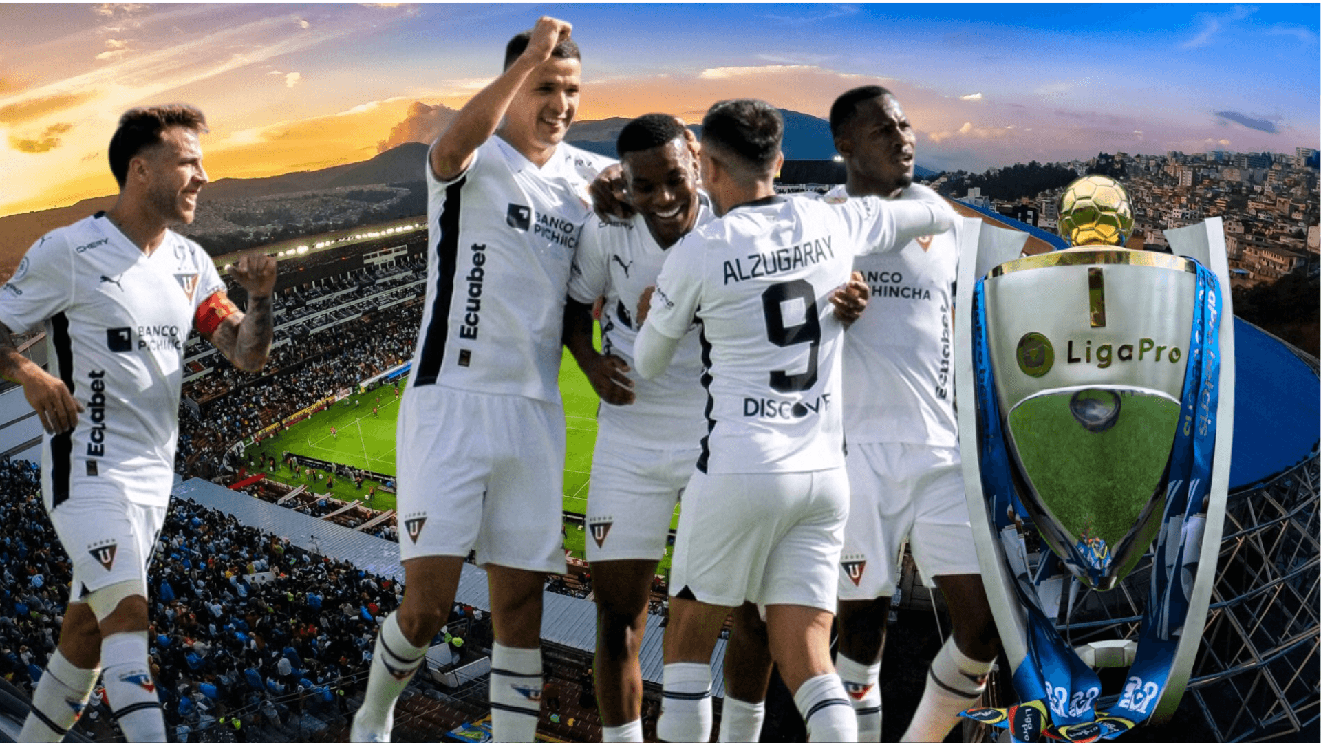Jugadores de Liga de Quito (Foto tomada de: Liga de Quito/API/Liga Pro)