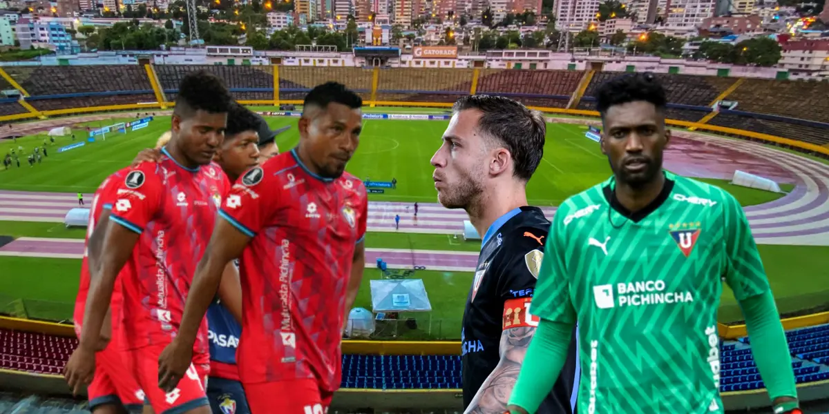 Jugadores de Liga de Quito y El Nacional tristes y preocupados