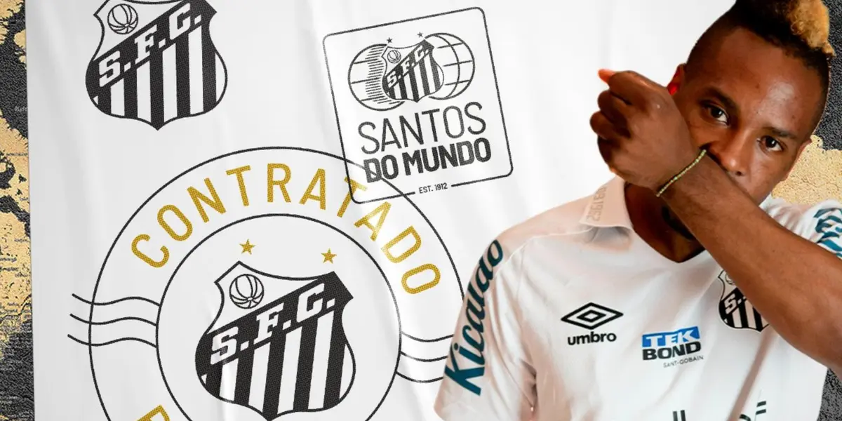 Julio es nuevo jugador del Santos de Brasil por pedido especial del estratega Fabián Bustos