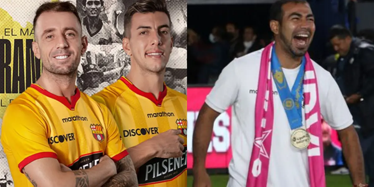 Junior Sornoza expresó su deseo de poder vestir la camiseta de Barcelona SC y desde la prensa de Guayaquil hablan de esta posibilidad para el 2022