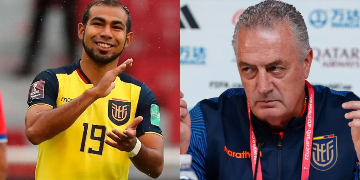 Junior Sornoza le dio una lección a Gustavo Alfaro que no lo llevó al Mundial de Qatar con la Selección Ecuatoriana