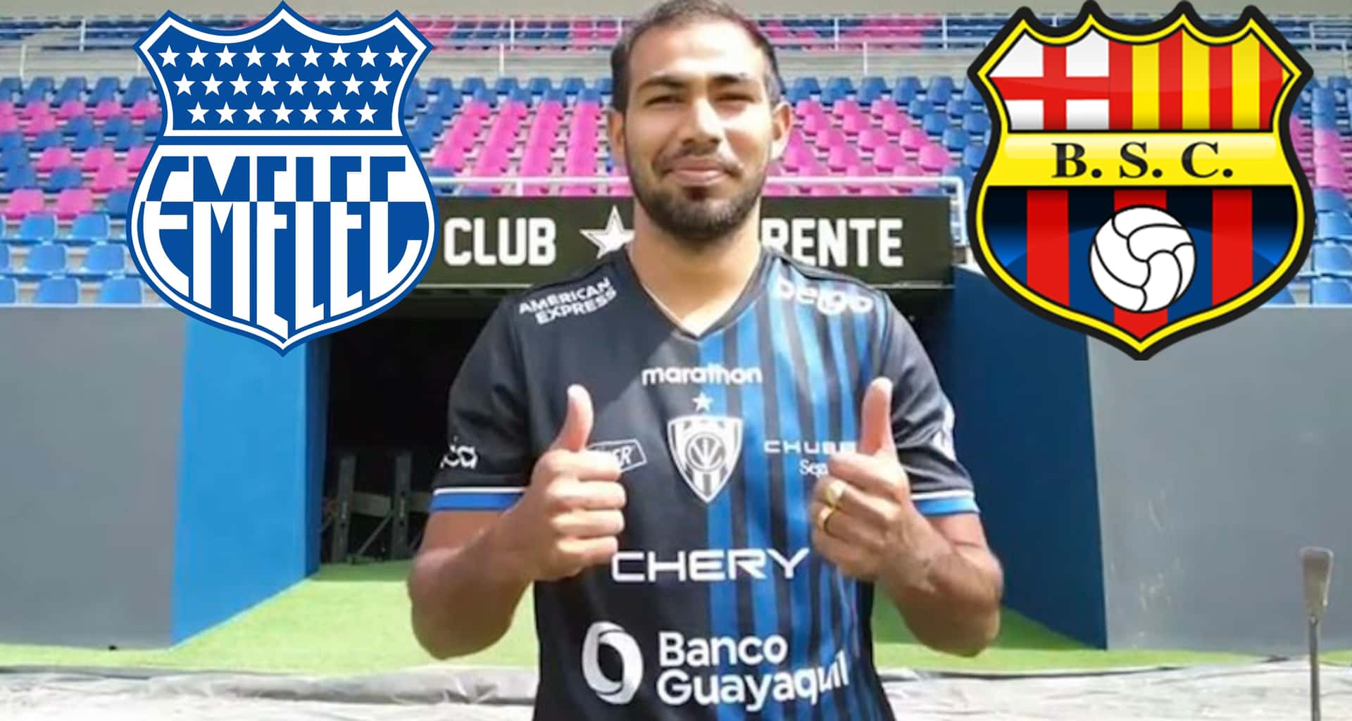 Junior Sornoza que fue la gran figura de Independiente del Valle en la primera final mencionó a que equipo de Guayaquil quisiera ir