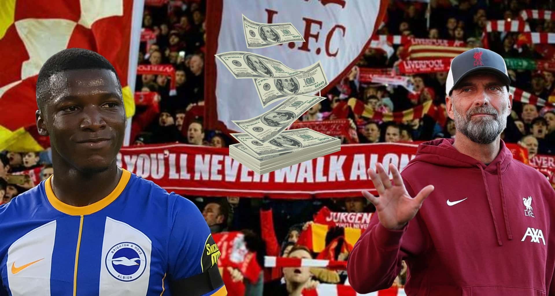 Jürgen Klopp habló sobre el precio de Moisés Caicedo