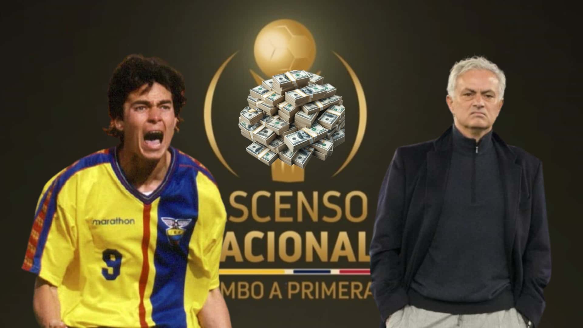 Kaviedes y Mourinho / Foto de: El Futbolero Ecuador