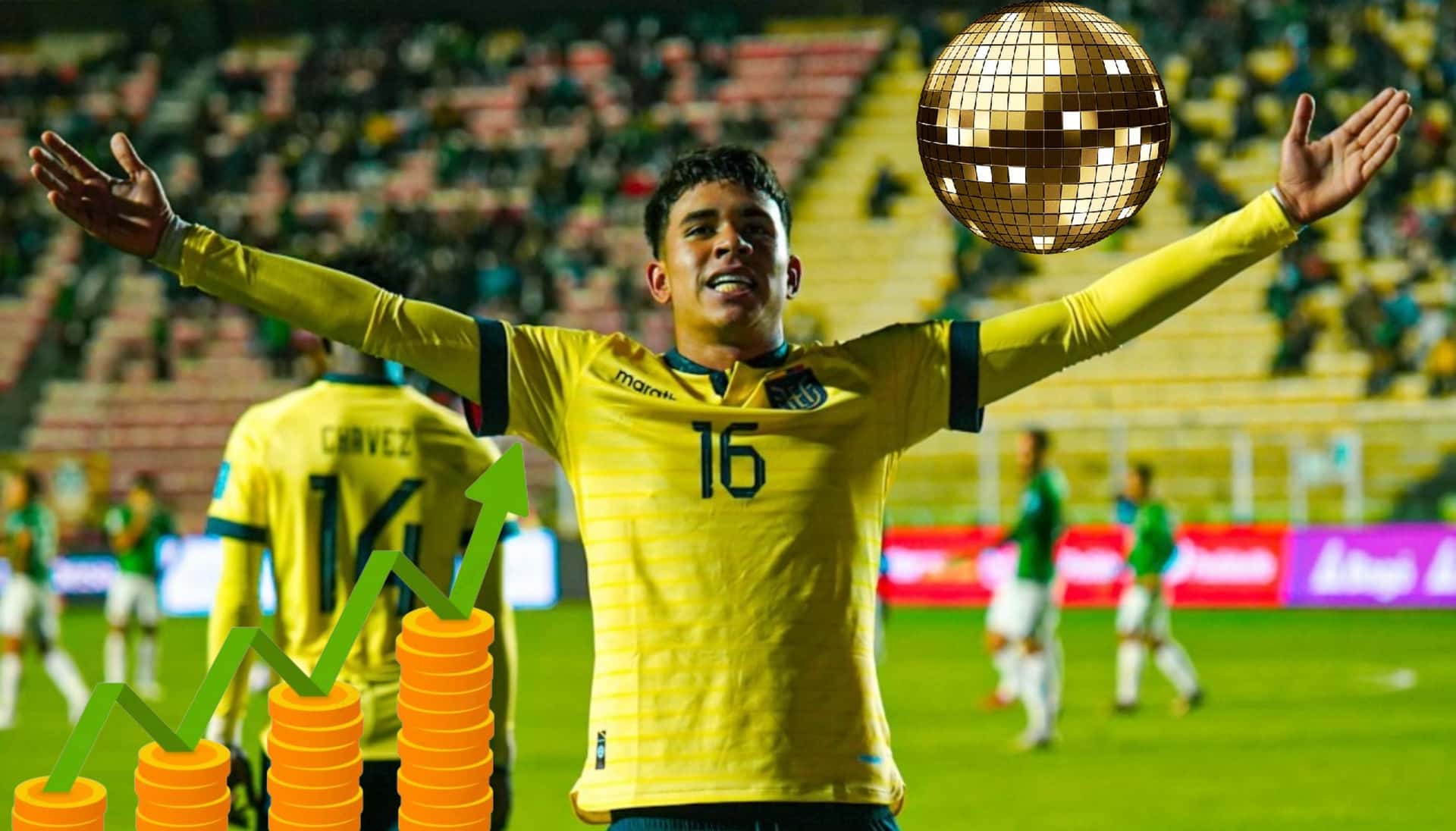 Kendry Páez convirtiendo para la Selección Ecuatoriana. FOTO: Todo Sport