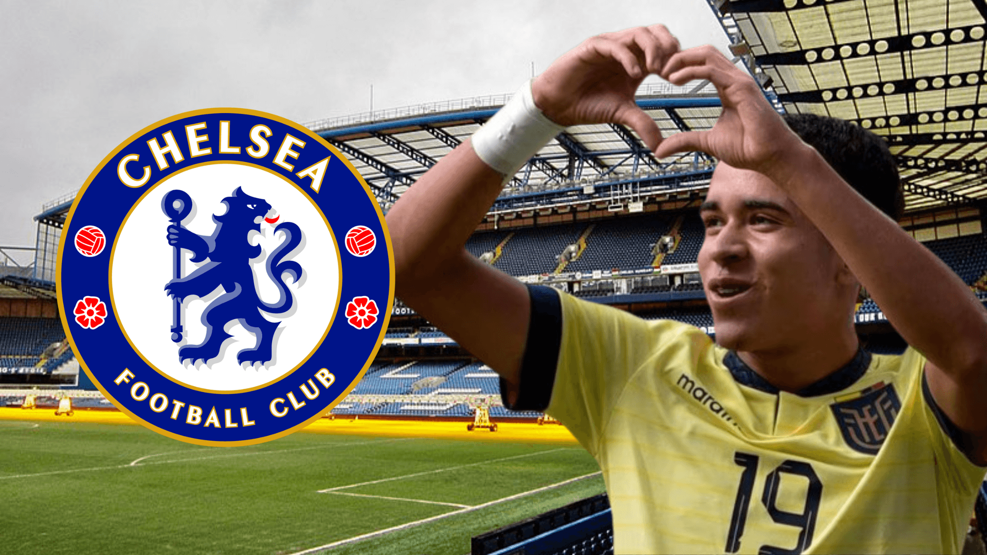 kendry Páez en Stamford Bridge (Foto tomada de: Wikipedia/Kendry Páez)