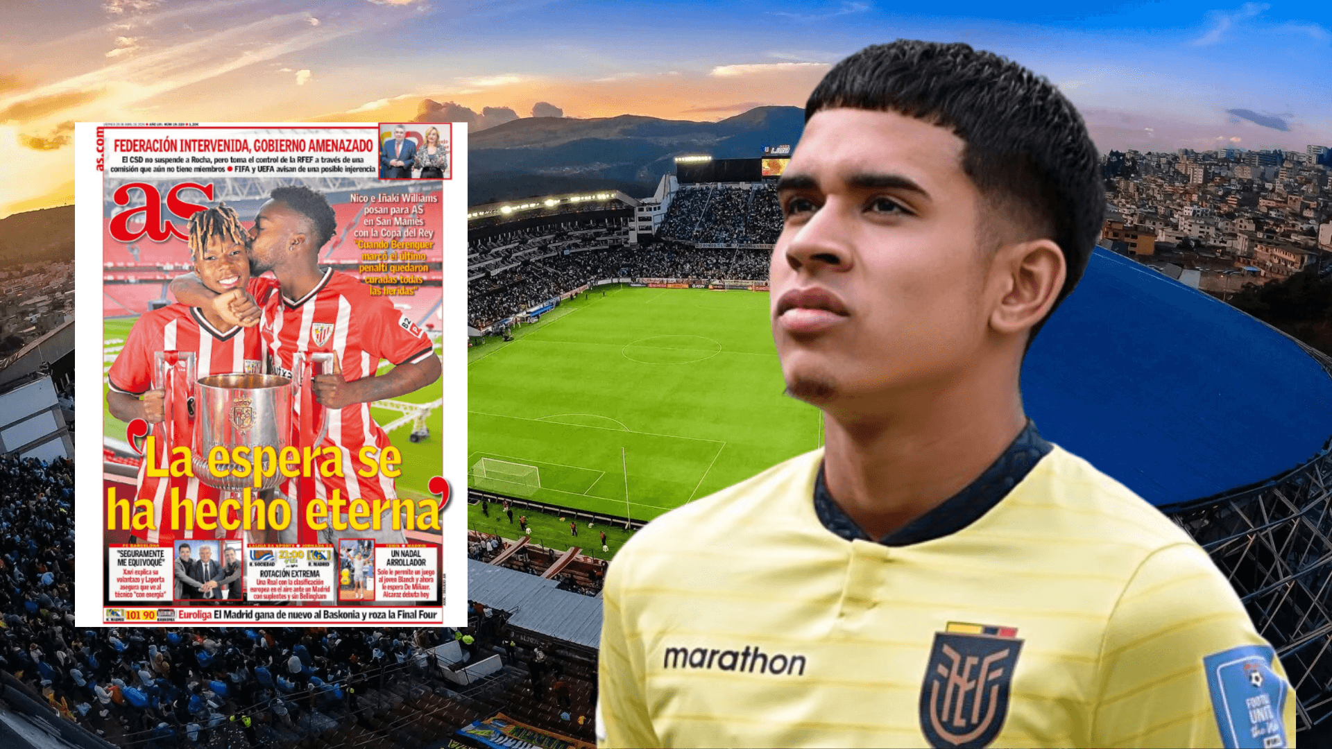 Kendry Páez (Foto tomada de: Liga de Quito/Kendry Páez/Diario AS)