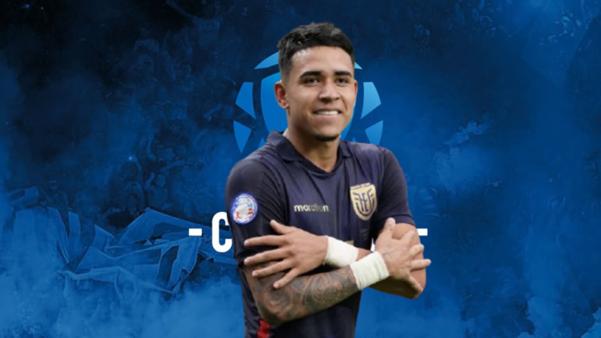 Kendry Páez jugador de Ecuador