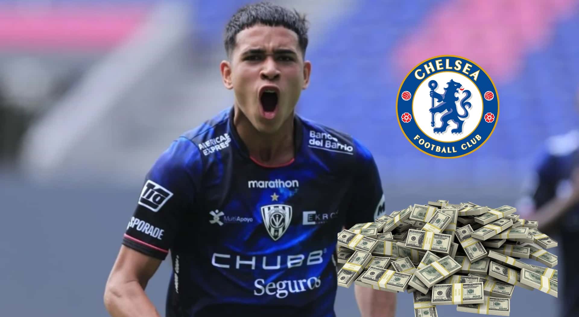 Kendry Páez será jugador del Chelsea y esto es lo que hará IDV con el dinero de la venta.