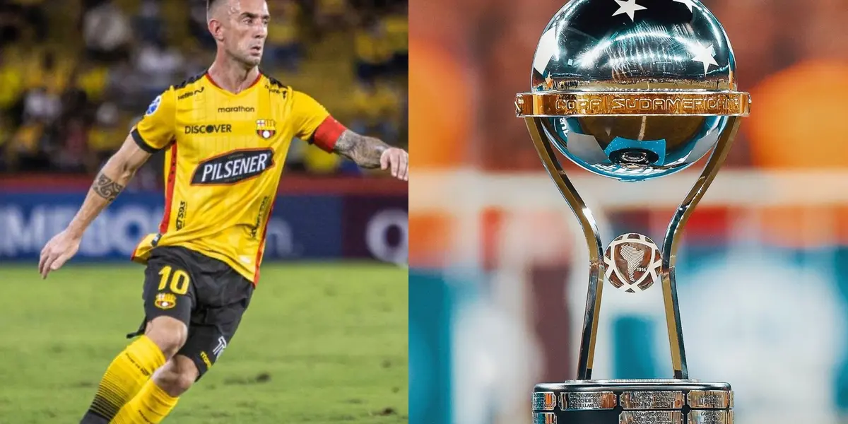 La cuenta oficial de la Copa Sudamericana hizo una publicación con respecto a Damián Díaz