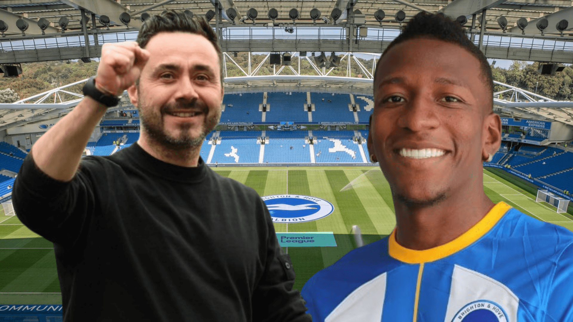 La decisión del Brighton tras la posible salida de Pervis Estupiñán (Foto tomada de: D10/El Universo/Goal)