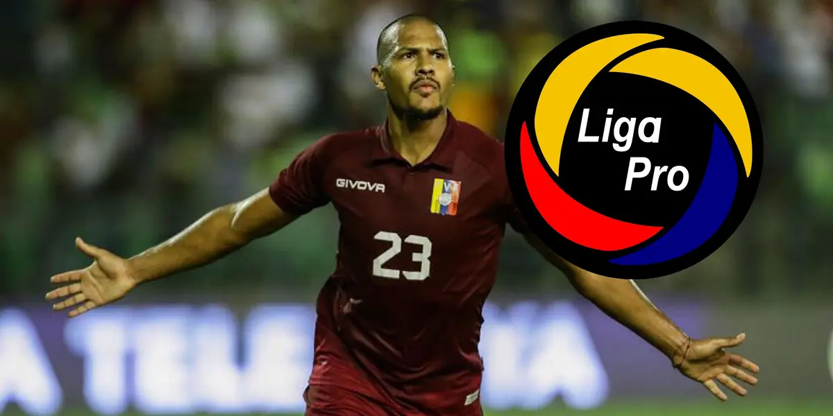 La decisión final de Rondón sobre jugar en el futbol ecuatoriano