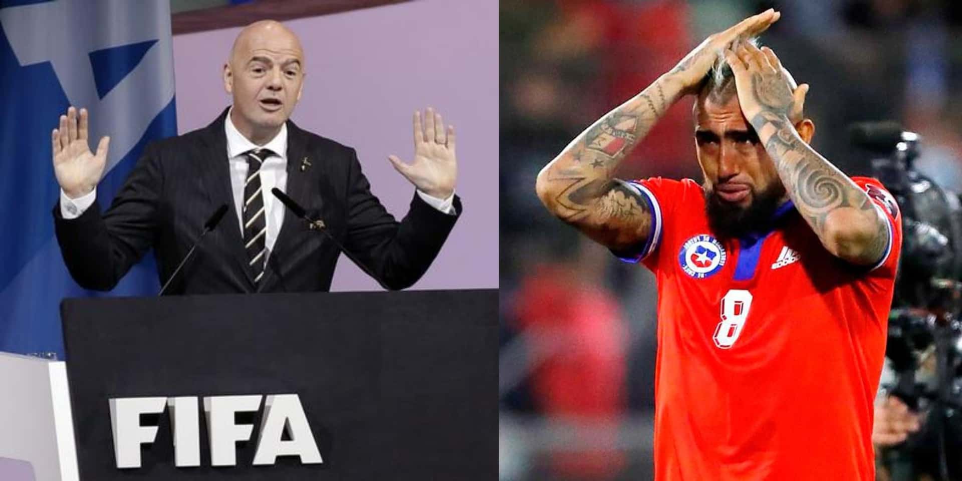 La FIFA le dio el golpe final a Chile que continuará hasta el TAS para intentar ir al Mundial