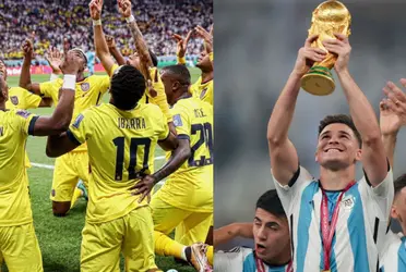 La FIFA se acordó de la Selección Ecuatoriana gracias a Julián Álvarez