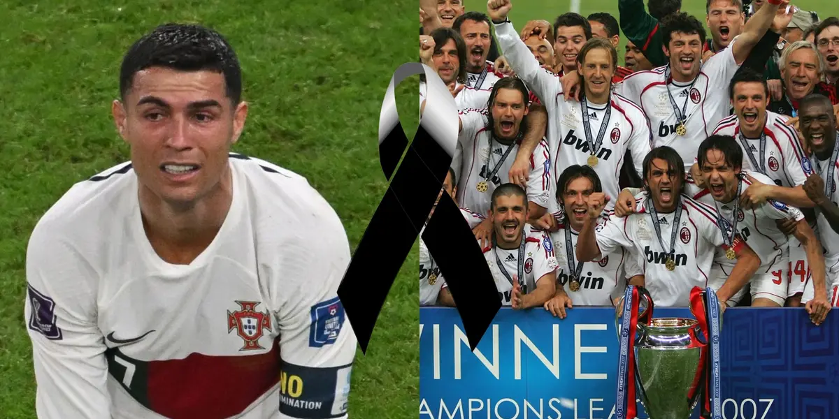 La figura del fútbol que ganó todo con el Milan, humilló a Cristiano Ronaldo y ahora pierde la vida