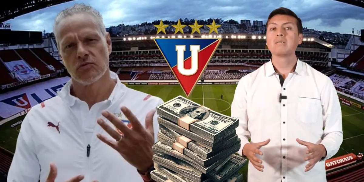 La fortuna que le debe Esteban Paz a Liga de Quito       