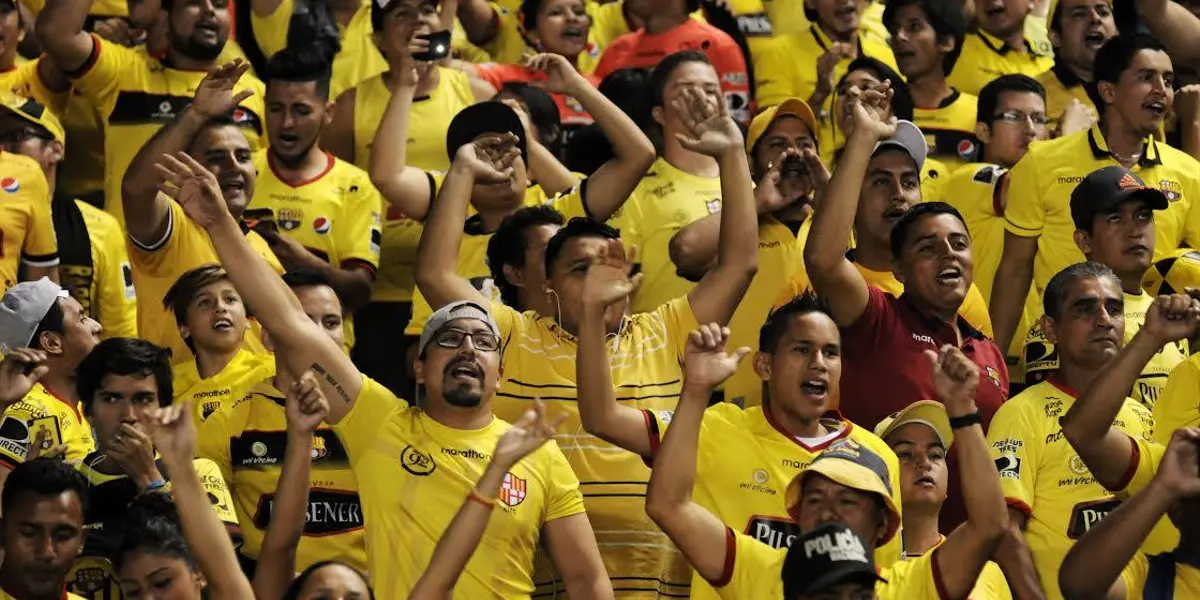 La hinchada Canaria quiere ver a su club ganar a Aucas